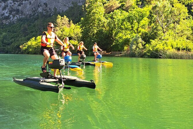 1 st Waterbike Safari in the World - The Hosts at the End: Friendly Energy, Drinks, and Nibbles