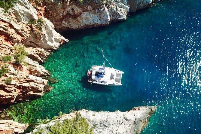 8-Day Private Sailing Tour from Split with Meals and Pickup - Day 4 Mljet’s salt lakes and monastery kayaking, then a seven-course chef dinner at Kobaš Bay