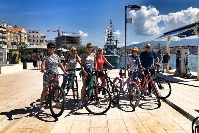 Ancient Split bike tour - Group size, language, and the mobile ticket format