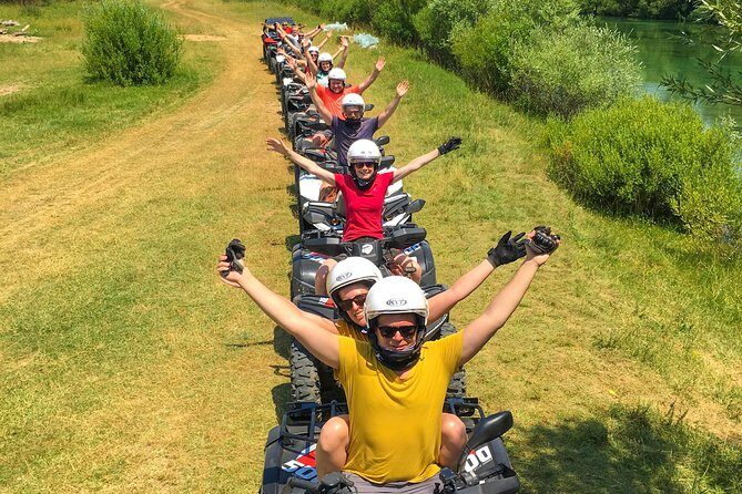 ATV Quad Safari Tour with Picnic & Swimming from Split - Safety Briefing and ATV Basics (No Tech Required)