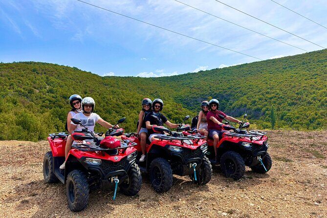 ATV Quad Tour from Split with Swimming and Waterfalls - Start in Split, Then Head Out: Pickup and First Impressions