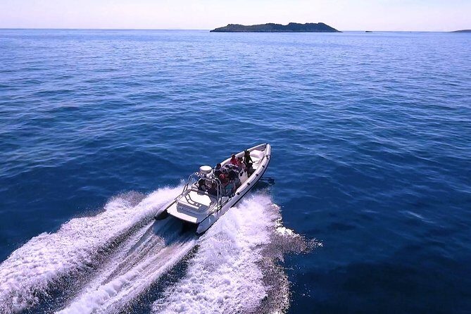 Blue Lagoon and Trogir town half day - private speed boat tour from Split - Laganini Beach Club Drink Break: Views, Downtime, and Buying Your Own Meal