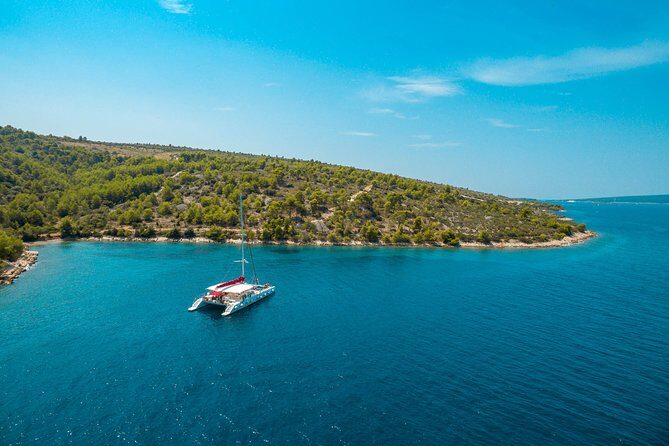 Blue Lagoon, Trogir & Čiovo catamaran tour with Food and Drinks - How much actual water time you get (and how to use it)