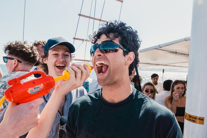 Boat Party Split - Getting on board at Bačvice: meeting point and first impressions