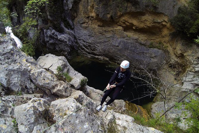 Canyoning advanced on Cetina river from Omiš - Cliff Jumps, Tight Passages, and the Cold-Water Reality Check