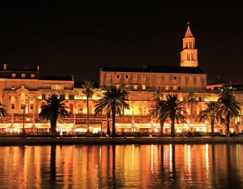 Evening Group Walking Tour - Split Old City Diocletian's Pal - Meeting point: the big red sign in Split