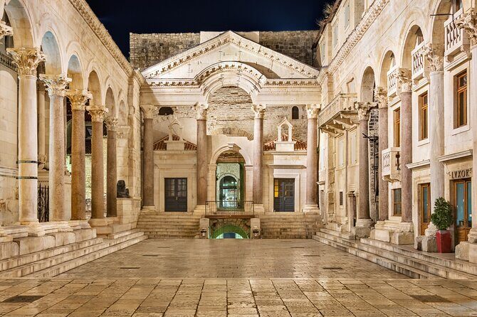 Evening Group Walking Tour - Split Old City Diocletian's Palace - Underground cellars: the mood shift that adds real depth