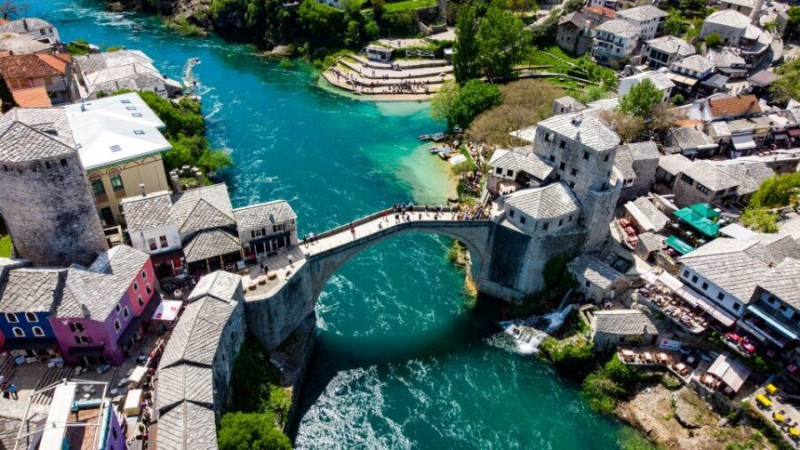 From Split and Trogir: Mostar Tour with Kravica Waterfalls - Počitelj Break: A Short Stop With Big View Potential
