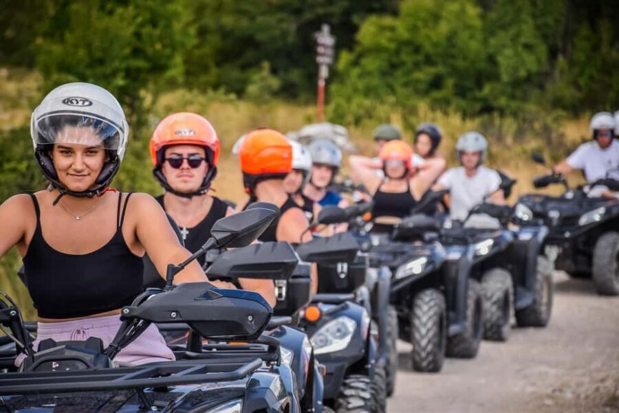 From Split: ATV Dinara Mountain Tour with Picnic - The ATV Setup: What You Ride and What That Means for You