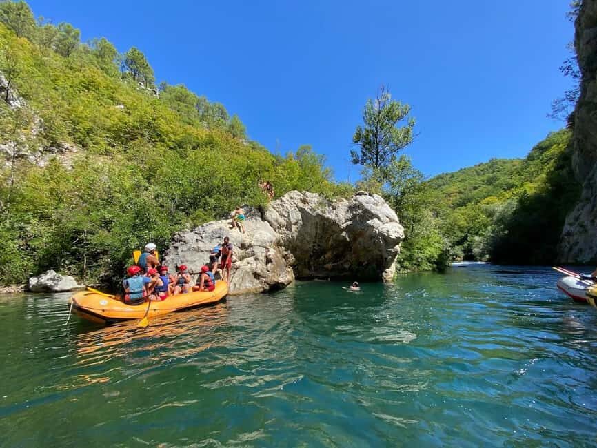 From Split or Trogir: Cetina River Rafting with Transfer - When You Finish at Radmanove Mlinice