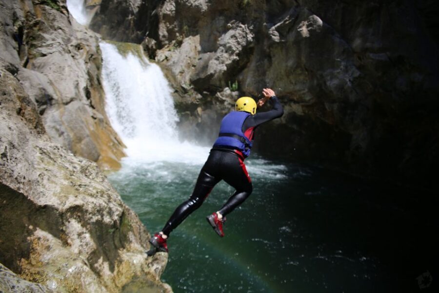 From Split or Zadvarje: Extreme Canyoning on Cetina River - Swim Time in Clear Lakes: Fun, Controlled, and Not a Free-for-All
