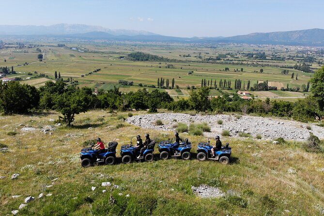 From Split: Small group ATV ride in Dinara NP - ATVs, Safety Gear, and How the Ride Feels for Beginners
