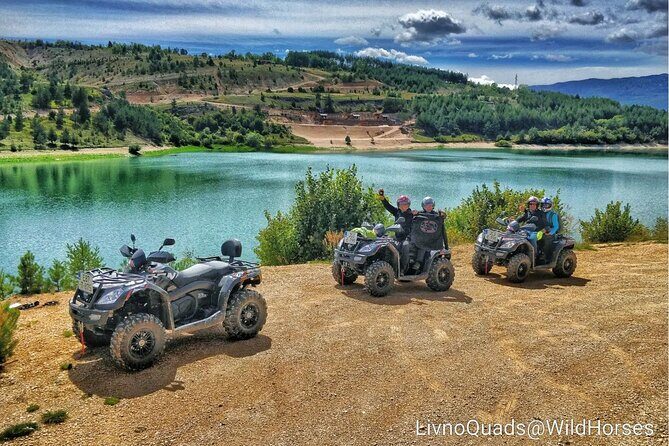 Full-Day Quad and Wild Horses Safari in Livno from Split - ATV time in Glamočko Polje: 3 hours of guided routes