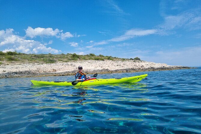 Half-day kayak tour from Hvar town - Pakleni time at Mlini Beach and Zdrilca Bay: where the tour turns into a swim day