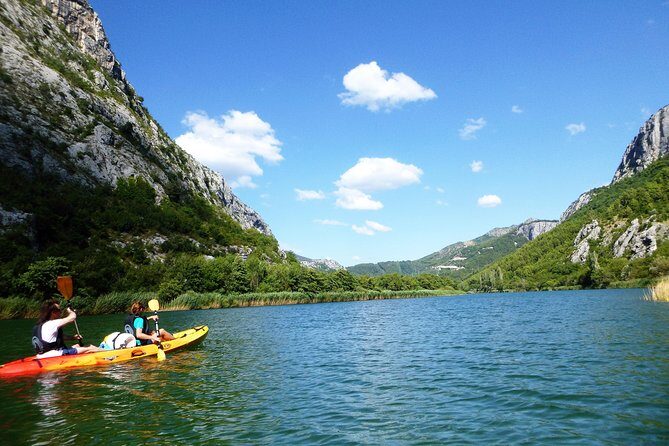 Kayaking and Snorkeling in Omiš - Finish on a sandy beach with souvenir photos