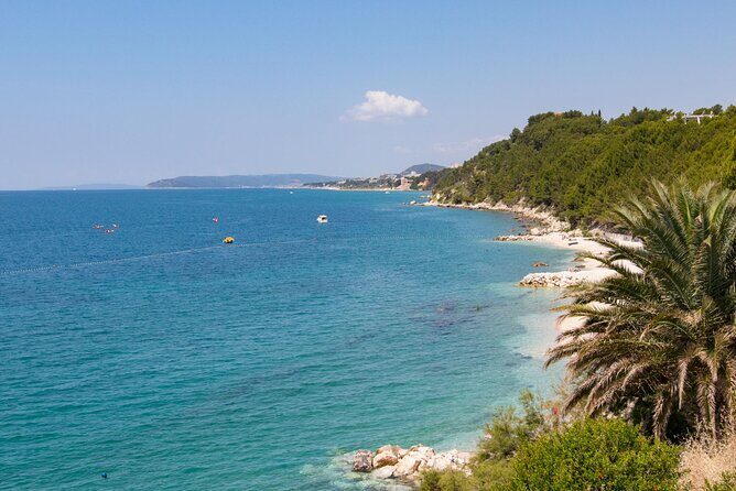 Kayaking in the Adriatic Sea with Snorkeling from Podstrana - Snorkeling at a quieter pebble beach stop