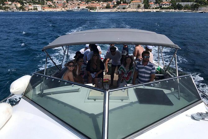 Luxury Blue and Green Cave private tour - Private speedboat from Hvar: what the day feels like