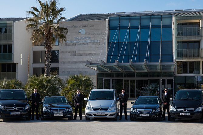 Luxury private transfer: Split airport to Split - From airport to your hotel: how drop-off works in Split’s pedestrian areas