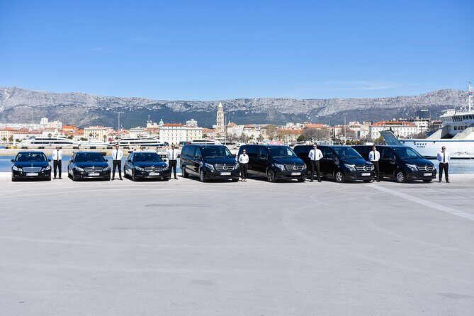 Luxury private transfer: Split Town to Split airport - Finding Your Driver Fast in Split (Even in Old Town)