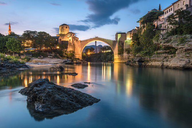 Mostar & Kravice waterfalls full-day guided tour from Split - Mostar’s Old Bridge area: the day’s main character