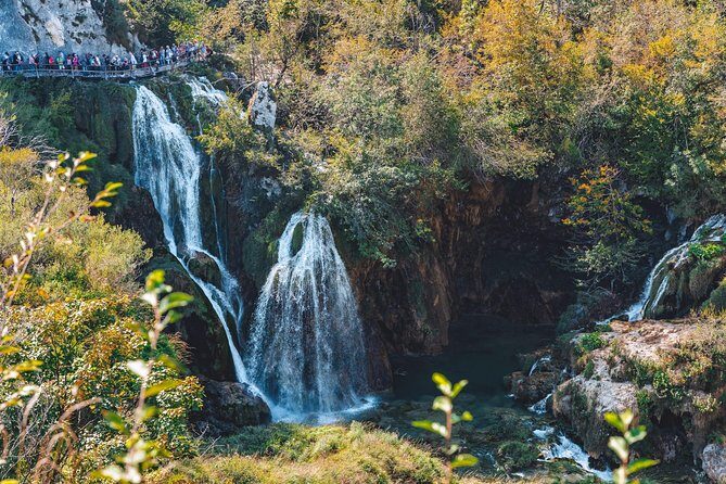 National Park Plitvice Lakes from Split - Wooden bridges and water views: why the timing works