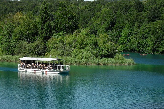 National Park Plitvice Lakes from Split - Getting around inside the park: bus ride and boat crossing