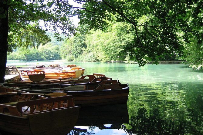 National Park Plitvice Lakes from Split - Entering Plitvice Lakes: old park, living details