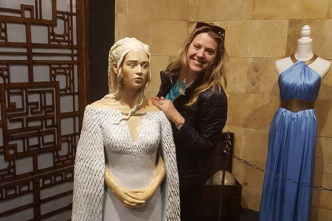 "Not Today" - Game of Thrones and History of Split Private Guided Walking Tour - The Game of Thrones fan shop and a throne moment
