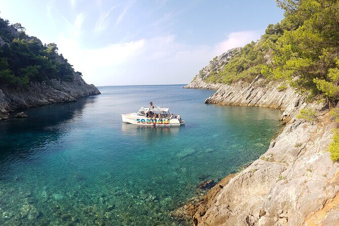 Private Blue Lagoon and Hidden Bays tour from Split & Brac for 12 - Key moments you’ll remember