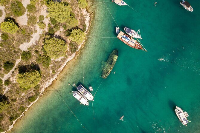 Private Boat tour to the Blue Lagoon & Solta - Swim, Snorkel, Tan and Relax! - Maslinica on Solta: a quiet fishermen town break with coffee and sights