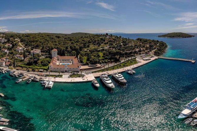 Private Full-Day 3 islands tour with snorkelling - Stomorska at Restoran Turanj: front-row sea views and flexible time
