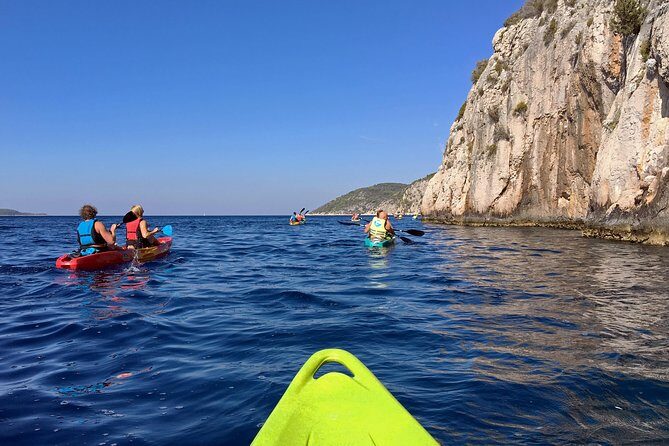 Private Half-Day Kayak Experience in Hvar and Pakleni Islands - Start point at Bonj beach: finding the shop and getting on the water fast