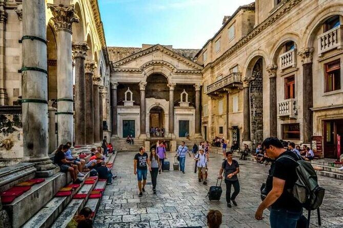 Private History and Trivia Walking Tour by a Local Guide - Peristyle Square, St Domnius, and the Temple of Jupiter story
