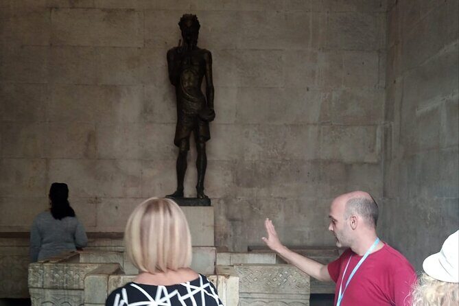 Private History tour - small group - Temple of Jupiter: the Roman sky-god space turned baptistery