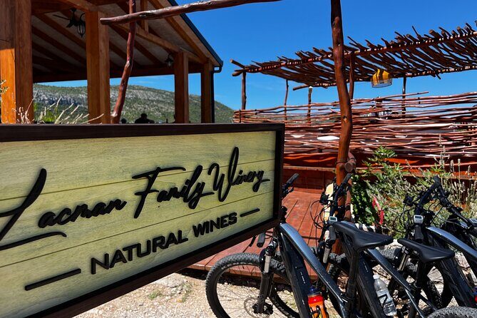 Private Hvar Island Bike Tour and Wine Tasting - Lacman Family Winery: organic wines, terrace views, and an easy tasting pace