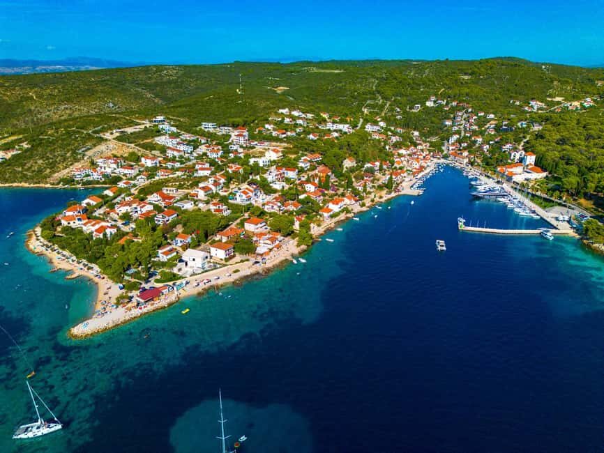 Private Speedboat Tour: Blue Lagoon & 3 Islands from Split - The Blue Lagoon on Drvenik Veliki: swimming and snorkeling, done right