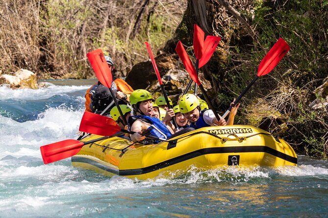 Rafting Cetina River from Split or Cetina river - Guides make or break rafting: Axel, Yeray, and the safety tone