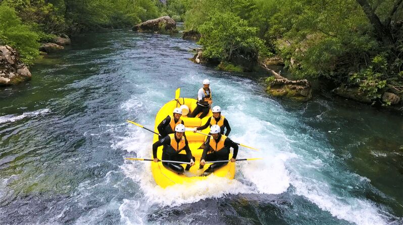 Rafting on the Cetina river - Cetina class 1–3 rafting: why it feels fun, not stressful
