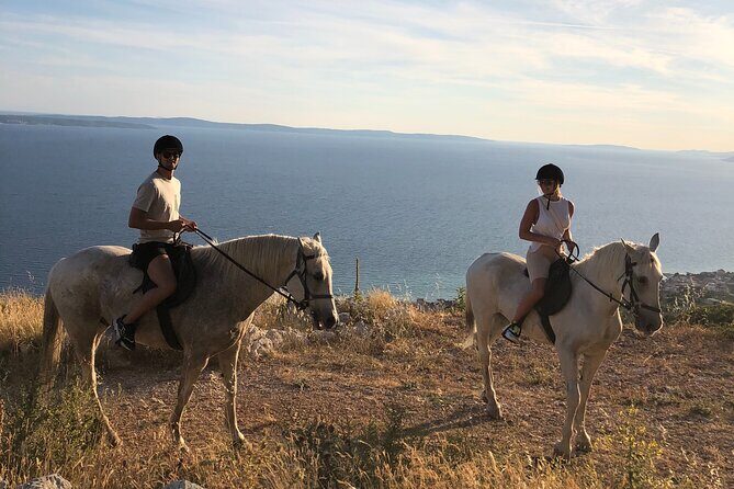 Ranch 22 Podstrana, " Horse riding 12 km from SPLIT " - The views: islands, Split, Trogir, and the big payoff moments