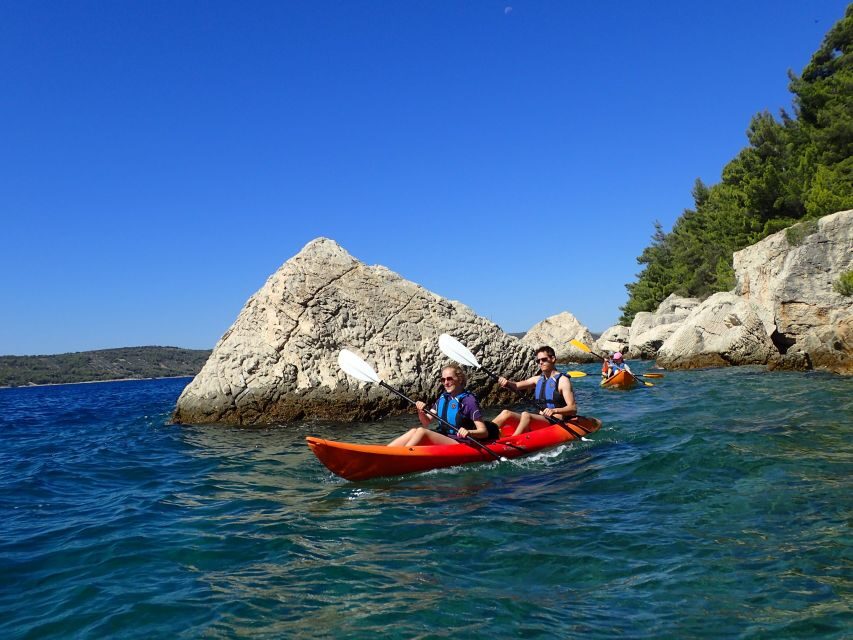 Split 4-Hour Guided Sea Kayak Tour - The view is the whole point: Marjan Hill from a sea kayak