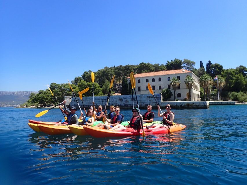 Split 4-Hour Guided Sea Kayak Tour - The 4-hour paddle route: Marjan’s coast, Kaštela Channel, and Mosor on the horizon