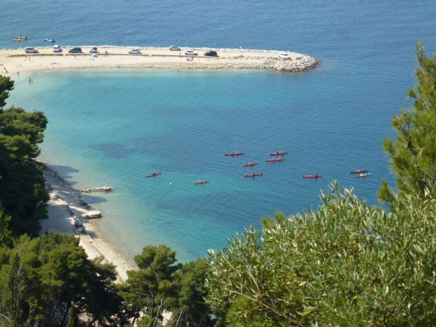 Split 4-Hour Guided Sea Kayak Tour - The swim and refresh break: when your body says yes
