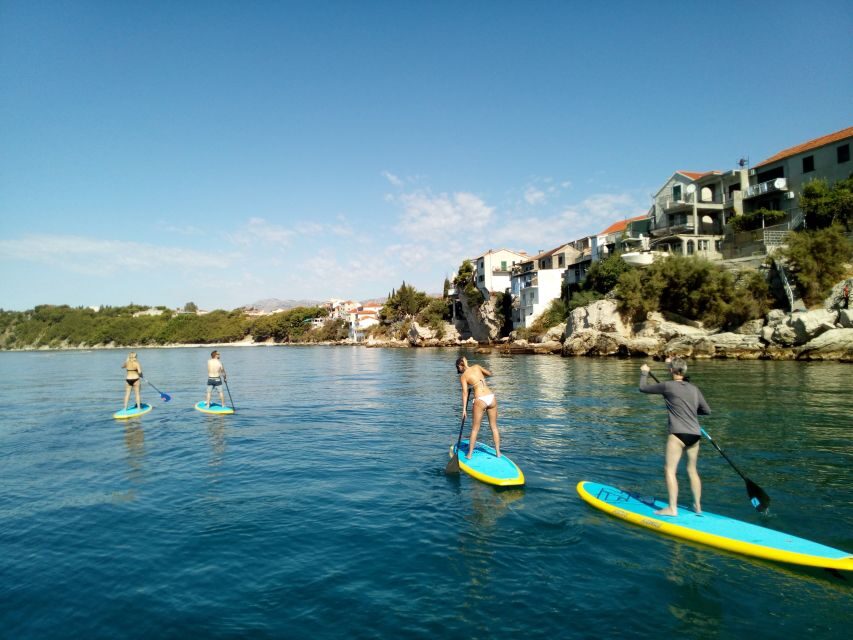 Split: Adriatic Sea and River Stand-Up Paddleboard Tour - Snorkeling at a Remote Beach: Clear Water, Fish Watching, Real Time