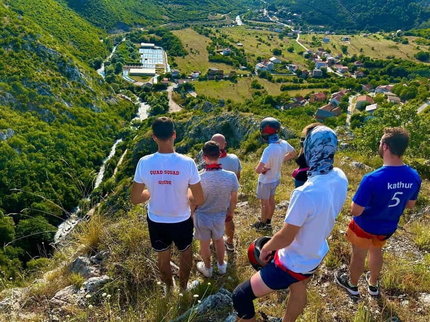 Split: ATV Quad Tour with waterfall swim - Izvor rijeke Rude: guided river-source time and the swim in clean spring water