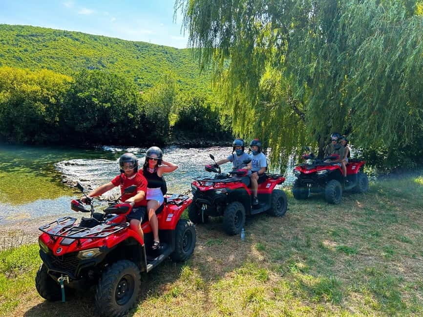 Split: ATV Quad Tour with waterfall swim - ATVs, guides, and the beginner-friendly pace you’ll actually appreciate