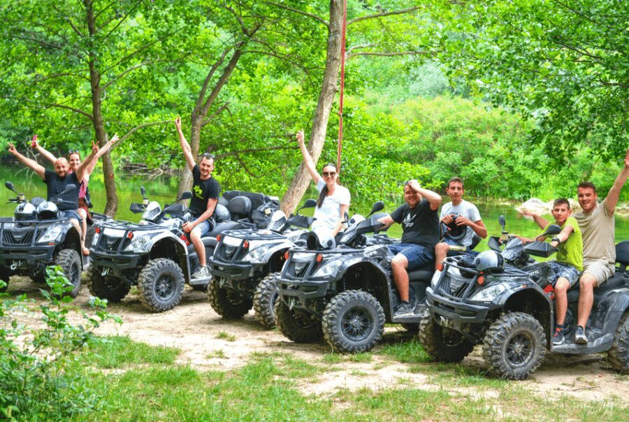 Split: ATV Quad Tour with Waterfall Swimming with Picnic - The off-road route: from Cetina River to viewpoints