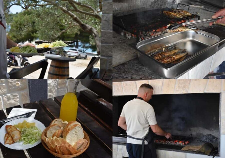 Split: Blue Lagoon, 3Islands, Boat Trip, Mediterranean lunch - Čiovo Stop: Borko Beach Bar, Lunch By The Shore, And Real Swim Time