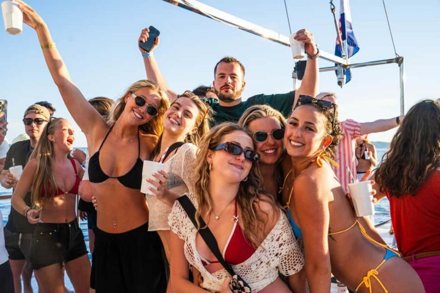 Split: Blue Lagoon Boat Party with Slide, Dj and After Party - Why This Boat Party Works in Split