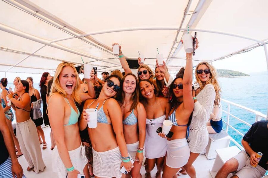 Split: Blue Lagoon Boat Party with Slide, Dj and After Party - Free Club Entry After the Boat: Making the Wristband Count