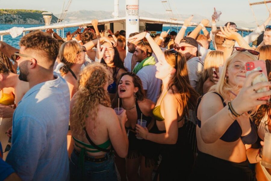 Split: Blue Lagoon Boat Party with Slide, Dj and After Party - Price and Value: What You’re Really Paying For at $45